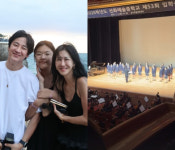 ‘엄태웅’ 윤혜진, 딸 엄지온 선화예중 입학…교복핏도 남다른 175cm