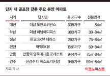 골프 열풍에 아파트 단지까지 들어온 스크린 골프