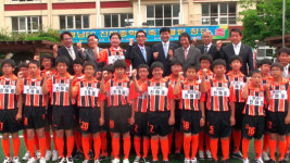 경남FC, 진해중학교 U-15클럽창단