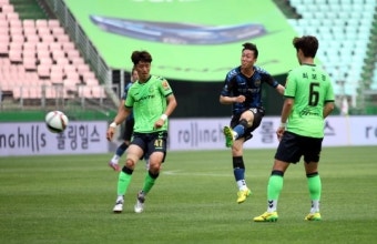 [인천-전북] 인천, 수적 우위에도 전북원정서 0-1 석패…4연승 달성 실패