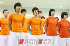 [태권도 국가대표] 늠름한 태권 4인방