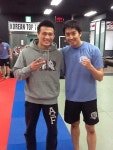 UFC 정찬성, 신화 에릭과 훈련 인증샷 화제