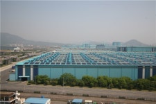 포스코, 광양에 구축한 1MW급 태양광 발전 설비