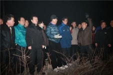 강북구청 간부들 새벽을 가르며 현장 속으로!
