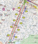 능동로 디자인거리 2차 구간 공사 착공