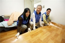 이상대 삼성물산 부회장, 독거노인 찾아 봉사활동