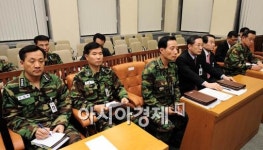 [포토] 국회 찾은 함참 장성들