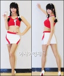 [포토]레이싱걸 안지영, 깜찍함의 결정체