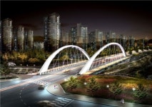 광교 생태하천 생태경관설계 중