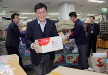 [포토]최경환, 경산우체국 현장방문