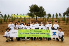 소니코리아, 에코 트리 캠페인 봉사활동