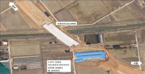 양계장에 막힌 제2자유로 내달말 부분 개통