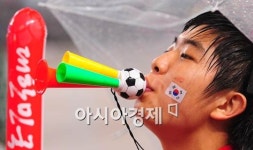 [포토] 승리의 나팔 소리~