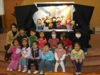 강남구 실버인형극단 동이의 하루 공연