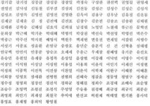 세종시 수정안, 찬성 105명 vs 반대 164명 의원 명단