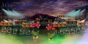 세계대백제전, 화려한 ‘수상공연’ 선 뵈