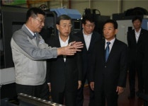 [포토]박용현 두산회장, 협력업체 방문 동반성장 행보