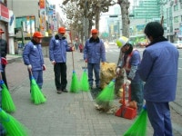 환경미화원 채용, 자동계측 시스템으로 한다