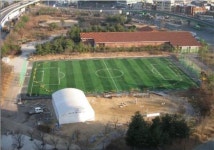 노량진에 인조잔디 축구장 문열어