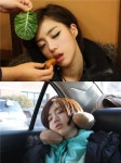 티아라 은정, 떡실신 사진 공개..너무 귀여워