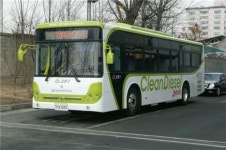 디젤하이브리드 버스 금천을 누빈다