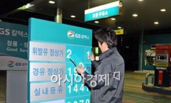 [포토]리터당 100원씩 내려가는 휘발유와 경유