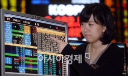 [포토]골프존, 상장 첫날 약세 출발