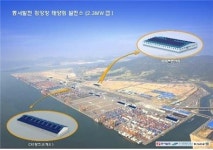 광양항에 대용량 지붕형 태양광발전소 준공