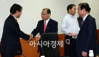 [포토] 방통위 찾은 민주통합당 의원들
