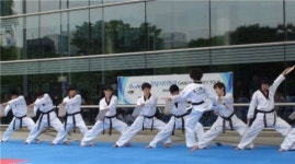 매주 토요일 오후 1시 코엑스 광장서 태권도 시범 공연