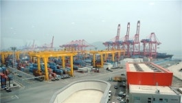 추석잊은 한진해운 신항만, 시스템 풀가동