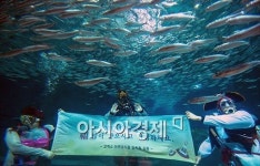 [포토]바다속 친구들의 새해 인사