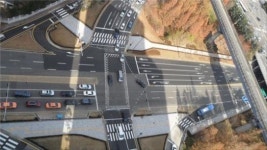 한남 I.C 보행로 개통