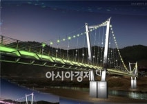 곡성군 섬진강 출렁다리’ 가  새로운 관광 랜드마크 된다