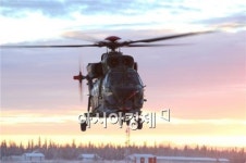 알래스카서 비행하는 수리온