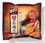 롯데슈퍼, 국내서 가장 큰 국민왕돈까스 출시