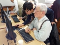 한양공고 학생들 중구 복지관서 재능기부