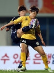 [포토] 이민선-허빈 치열한 볼 다툼
