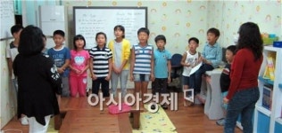 장흥 어린이, 영어공부 어렵지 않아요!