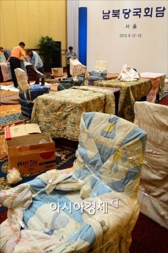 [포토]정리되는 물건들