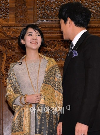 [포토]바라만봐도 행복한 이범수-이윤진 부부