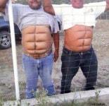 1초면 사라질 식스팩 뚱보라면 누구나 가능해요