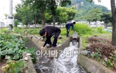 [포토]광주시 북구, 장마대비 지하차도 펌프시설 점검