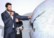 [포토]휴 잭맨 "사랑해요 한국"
