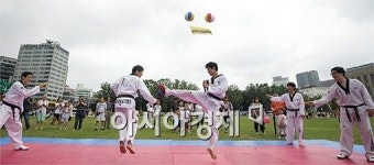 [포토]리듬 태권도의 진수