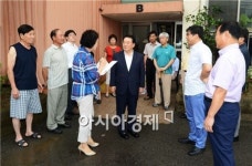 [포토]김종식 서구청장 직소민원 처리를 위한 현장 방문활동