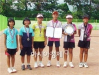 장흥 대덕초등학교 정구부,  대통령기 전국정구대회 준우승 차지