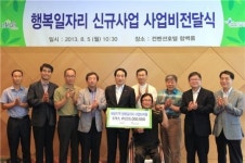 강원랜드, 취약계층 일자리 조성에 2억2500만원 후원금 전달