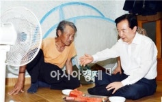 강운태 광주시장, 폭염속 민생현장 탐방