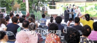 광주 광산구 운남주공아파트서 마당극 ‘효자전’ 성황